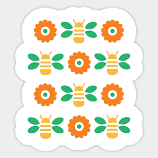 Bee Happy Sticker